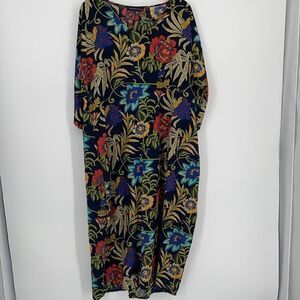 Zanzea Floral Print Bohemian Maxi Dress